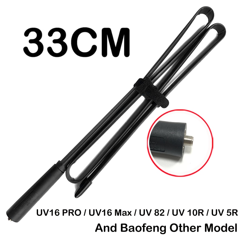 Namvo 2 Mini Antenna Corta CKE, Flessibile In Gomma Per Radio FM, Compatibile Con Kenwood Baofeng BF-F8HP UV-5R UV-82 BF-888S