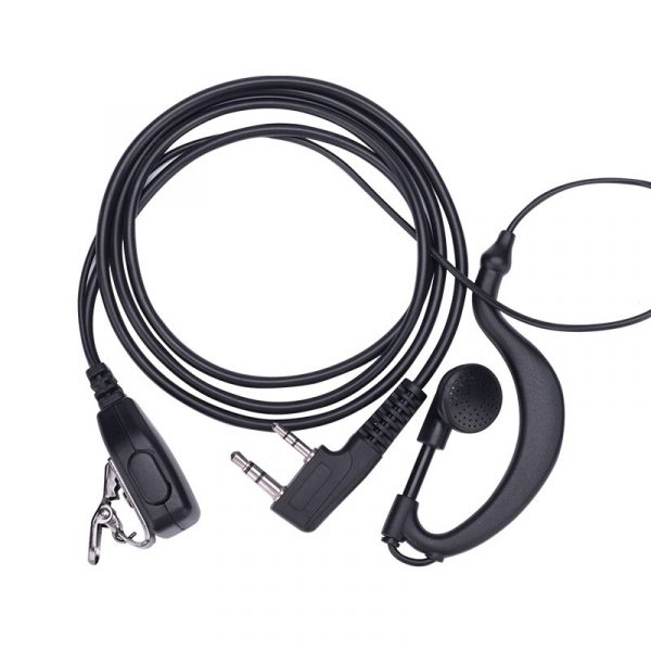Kenwood Interphone Headphones HD Sound Universal Ear Plug Ear K-Head Two Way Radio Universal Headset - Image 5