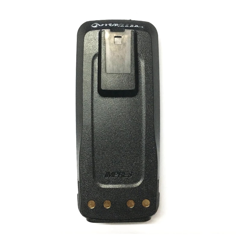 Vhbw Batteria Ricaricabile 2600mAh 7.4V Li-Ion Per Motorola PMNN4103A PMNN4466A PMNN4102A + Clip Cintura