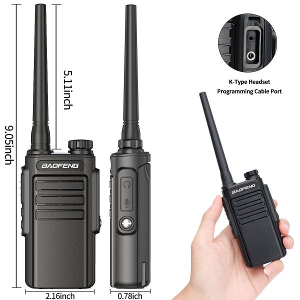 Baofeng WP31 Waterproof USB-C Charging Walkie Talkie UHF 400-470MHz Two way Radio Upgrade Of BF-888S Radios Transceiver - Image 4