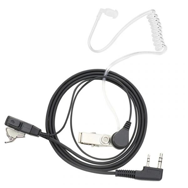 Covert Acoustic Air Tube Earbud Headset Earpiece K head Headphone For Kenwood Baofeng Walkie Talkie - Image 4
