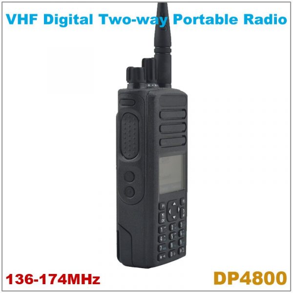 Motorola DP4800 VHF 136-174MHz Digital Portable Two-way Radio DMR Walkie Talkie - Image 3