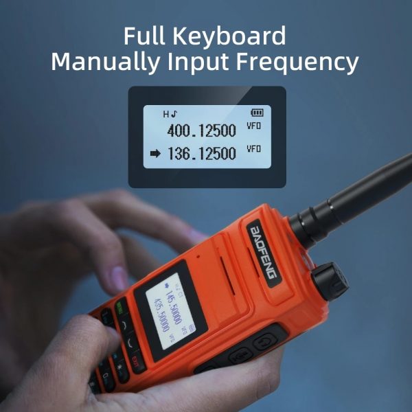 BAOFENG UV15 Pro Max 10W V1 V2 Professional WalkieTalkie Type-C Charger Long Range Two Way Radio Upgrade Handheld Transceiver - Image 4