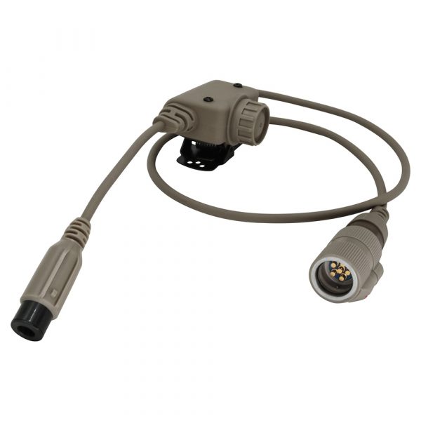 Tactical Headset U94 PTT RAC With 6 Pin Connector for AN/PRC 148 & PRC 152 Walkie-talkie - Image 4