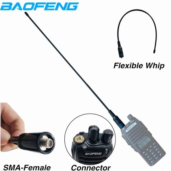 Nagoya NA-771 10w Original Antenna Dual Band VHF UHF High Power Gain Antena for Baofeng UV-5R UV-82 UV-B2 Baofeng Walkie Talkie Radio