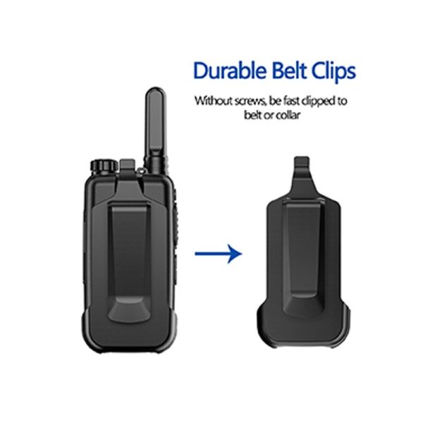 Kids Walkie Talkie Mini Children Radio Baofeng BF-T15 462-467Mhz Flashlight USB Charging Radio 22 channel - Image 3