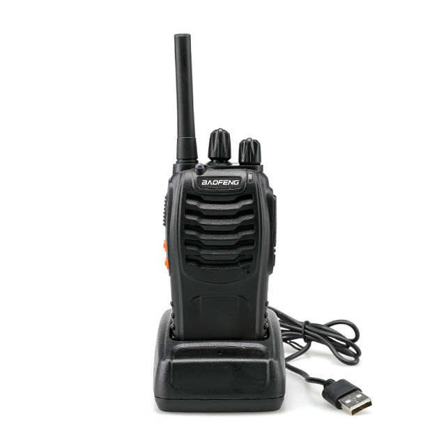 Walkie talkie Baofeng BF-88A two way radio with USB charger 0.5W free license FRS for USA UHF cb radio
