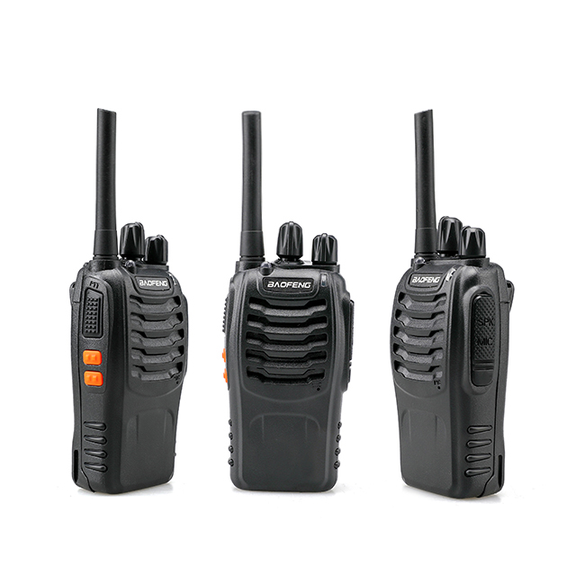Walkie talkie Baofeng BF-88A two way radio with USB charger 0.5W free license FRS for USA UHF cb radio