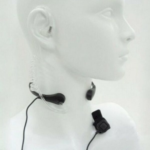 New Throat Earphone Microphone Vibration Headset for Kenwood Anytone Wouxun TYT Baofeng Two Way Radio - Image 6