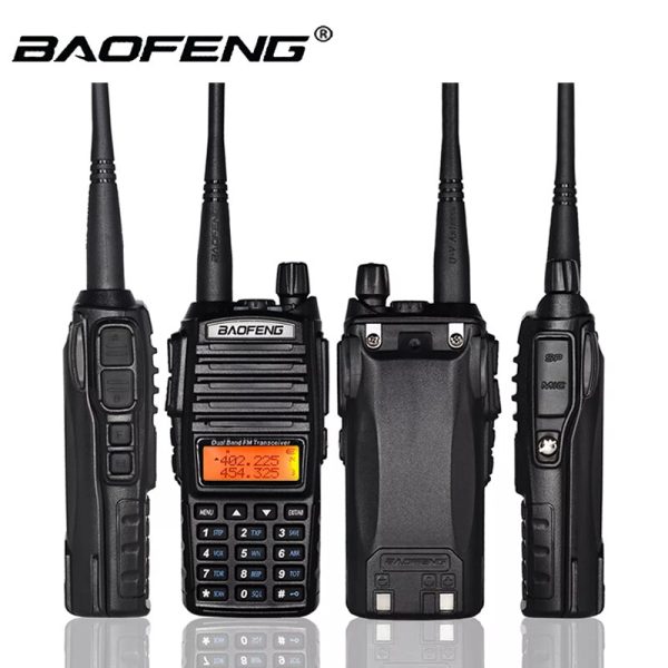 Baofeng UV-82 Dual PTT Portable Walkie Talkie VHF UHF Amateur Two Way Radio