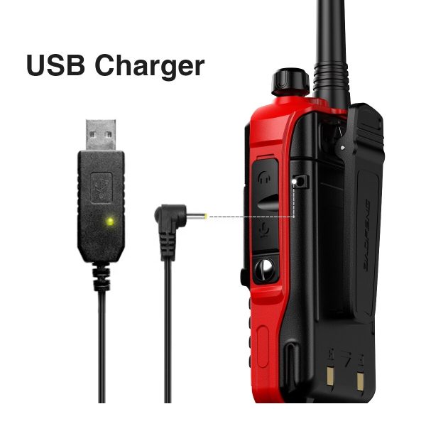 Walkie Talkie Baofeng UV-S9 Dual band Two way Radio VHF UHF Original Transceiver 8watts Powerful Long Range Handheld Radios - Image 4
