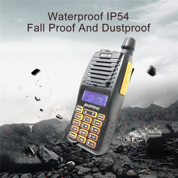 Baofeng GT-5 10W Walkie Talkie Long Range 10 KM Two Way Radio Dual PTT HF Transceiver Portable Radio - Image 5