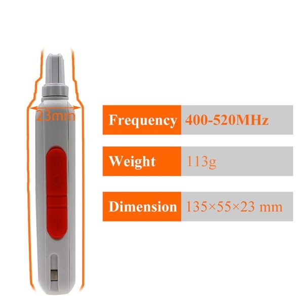 4pcs WLN KD-C1 Portable Radio UHF 400-520MHz 5W 16 Channel Long Range Transceiver for Hunting Mini Walkie Talkie - Image 2