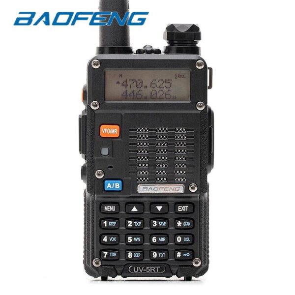 Baofeng UV-5RT Tri-Power Professional Walkie Talkie VHF 136-174MHz UHF 400-520MHz Two Way Radio with Headset - Image 2
