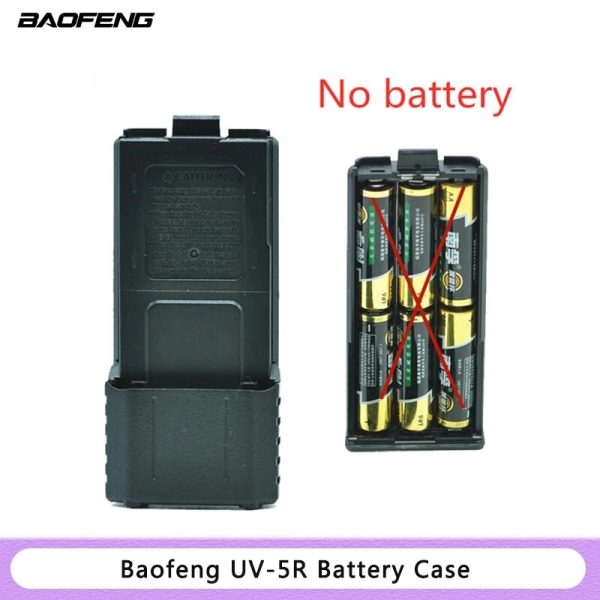 Baofeng UV-5R 6 x AA/AAA Battery Case Walkie Talkie Batteries Power Shell Portable Radio Backup Power for UV-5RE UV-5RA Cover - Image 5