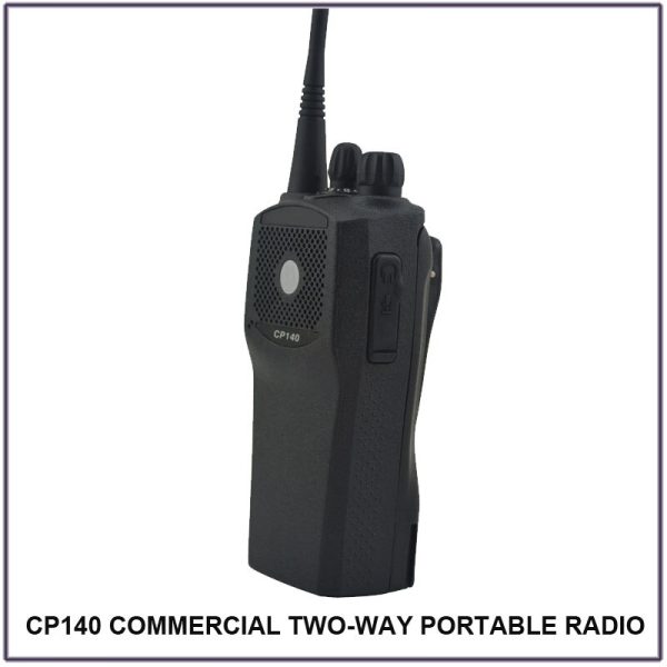 Motorola CP140 VHF 136-162MHz 16 Conventional Channels COMMERCIAL Portable Two-Way Radio - Image 3