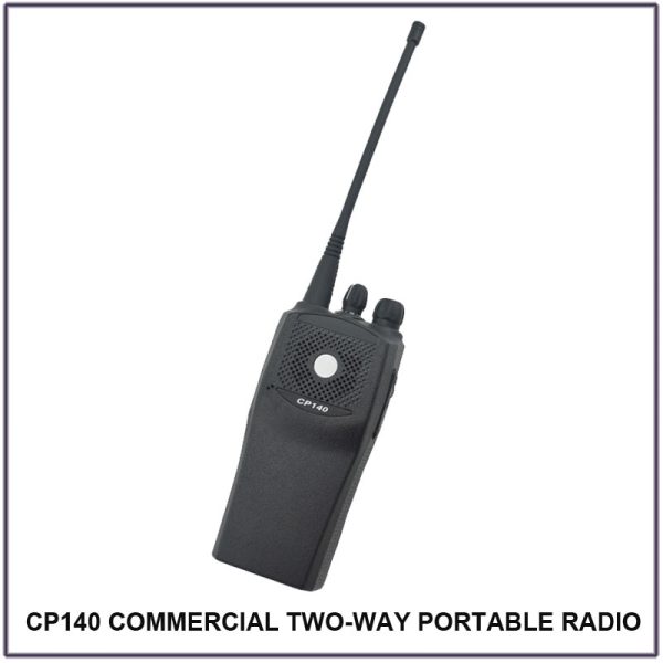 Motorola CP140 VHF 136-162MHz 16 Conventional Channels COMMERCIAL Portable Two-Way Radio - Image 6