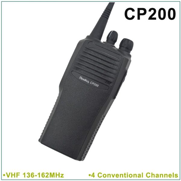 Motorola CP200 VHF 136-162MHz 4 Conventional Channels Portable Two-Way Radio - Image 6