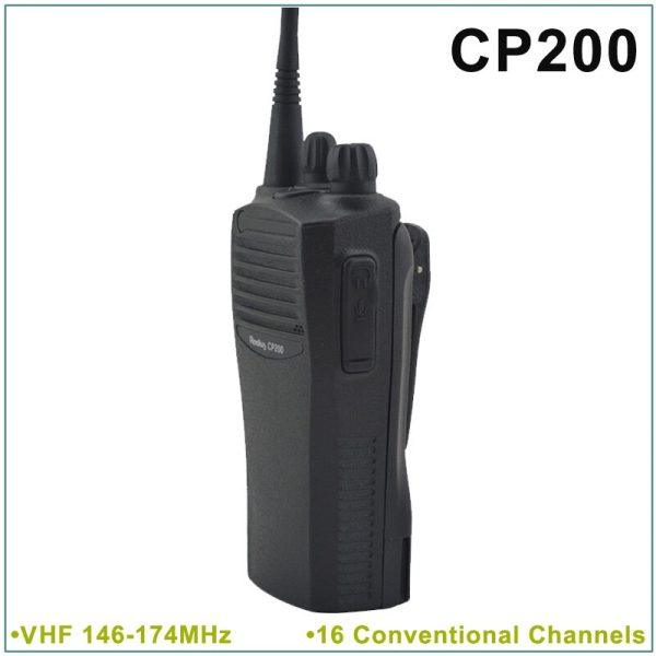 Motorola CP200 VHF 146-174MHz 16 Conventional Channels Portable Two-Way Radio - Image 3