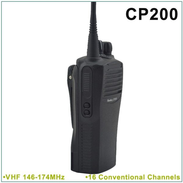 Motorola CP200 VHF 146-174MHz 16 Conventional Channels Portable Two-Way Radio - Image 4