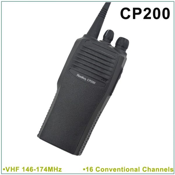 Motorola CP200 VHF 146-174MHz 16 Conventional Channels Portable Two-Way Radio - Image 6