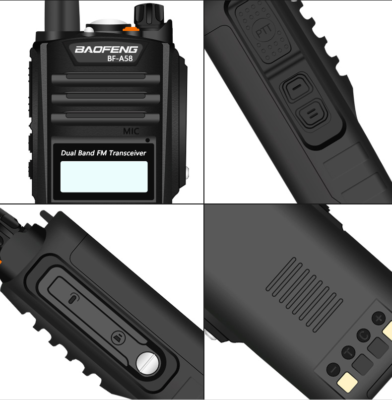 A58 Baofeng Digital Walkie Talkie 50km Digital Portable Radios bf a58,walkie talkie 50km