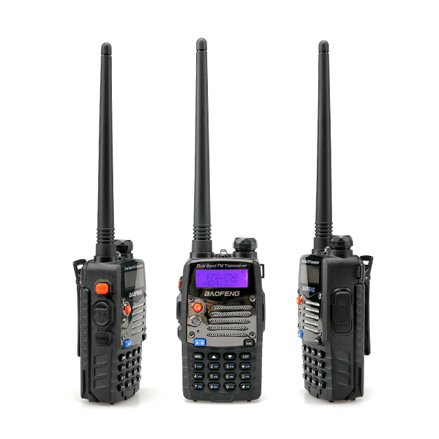 NEW BAOFENG 5W vhf uhf wireless tour guide system UV-5RA wireless transceiver potable walkie talkie