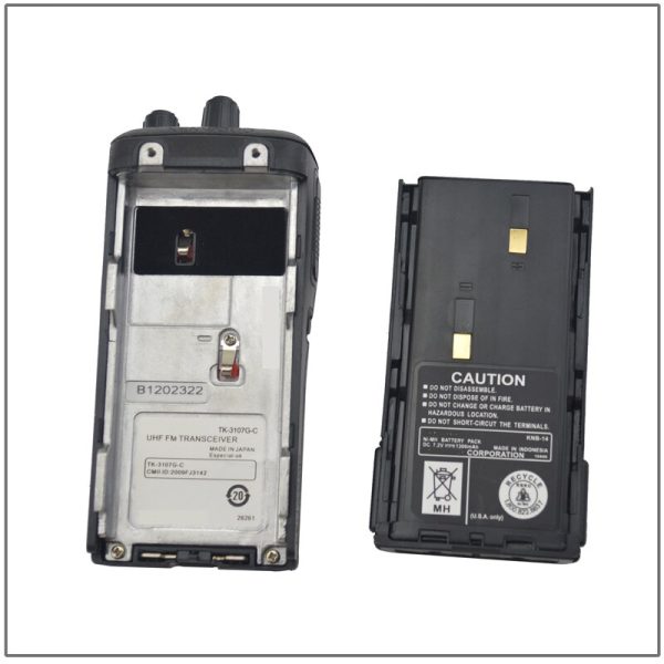 Kenwood TK-3107G UHF 400-470MHz 16 Channels 5W Portable Two way Radio Handheld Transceiver - Image 6