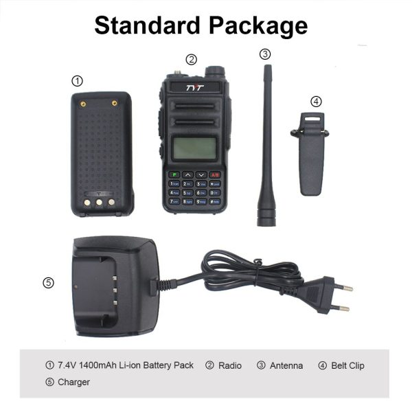 TYT TH-UV88 Dual Band Walkie Talkie VOX Scrambler Transceiver 136-174&400-480MHz FM Two Way Radios - Image 3