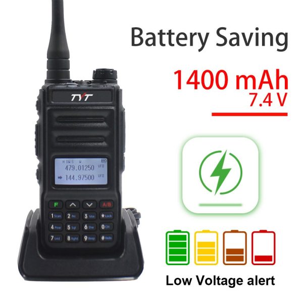 TYT TH-UV88 Dual Band Walkie Talkie VOX Scrambler Transceiver 136-174&400-480MHz FM Two Way Radios - Image 4
