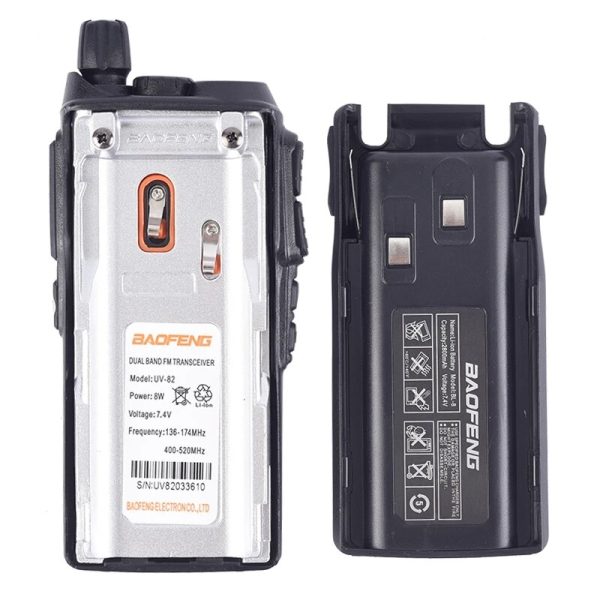 Baofeng UV-82 Walkie Talkie Dual Band Radio HF Transceiver High Power 8W 2 Way Long Distance Radio - Image 4
