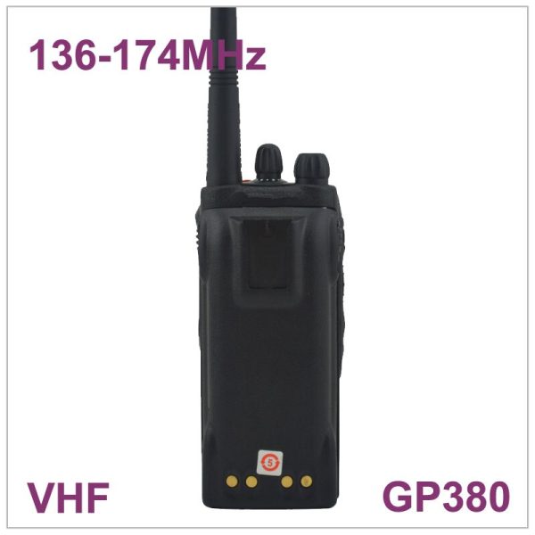 MOTOROLA WALKIE TALKIE GP380 VHF 136-174MHz PROFESSIONAL PORTABLE TWO-WAY RADIO - Image 4