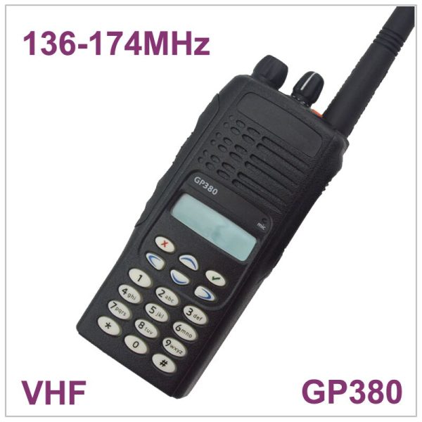 MOTOROLA WALKIE TALKIE GP380 VHF 136-174MHz PROFESSIONAL PORTABLE TWO-WAY RADIO - Image 6