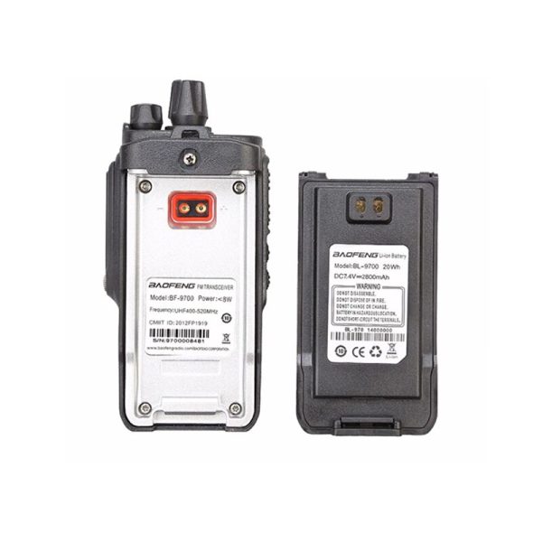 Baofeng Walkie Talkie BF-9700 Waterproof Two Way Radio Handheld Long Range Military Intercom - Image 2