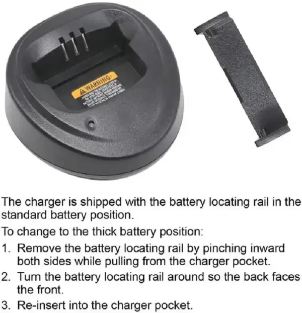 Motorola CP200D Charger WPLN4137 for Radio CP150 PR400 CP040 CP140 EP450 DEP450 CP180 Two Way Radio Battery Charging - Image 4
