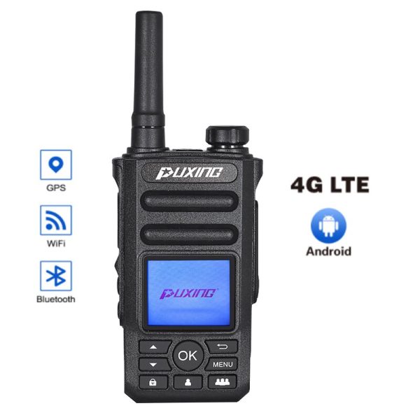 Portable Walkie Talkie Communication 4G LTE/3G/2G Police IP Radio GPS wifi Android Professional 1000km Policia