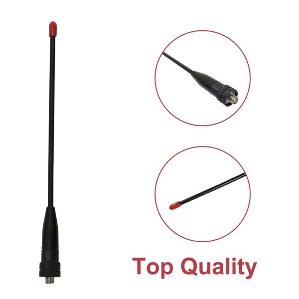 Walkie-Talkie Antenna SMA Female VHF UHF Dual Band Radio Tri-Band Antenna For Baofeng TYT Wouxun Anytone Two Way Radio - Image 4
