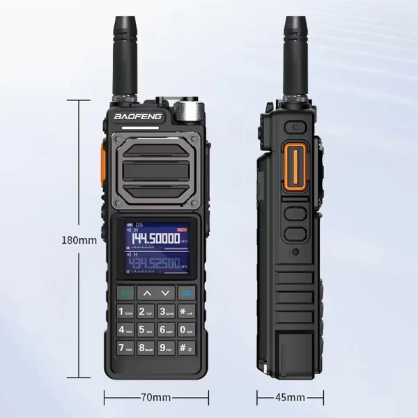 Baofeng UV-25L Walkie Talkie Long Range Radio Tri-Band Copy Frequency BF-UV25L High Powerful Portable Type-C Outdoor Two Way Radio - Image 4
