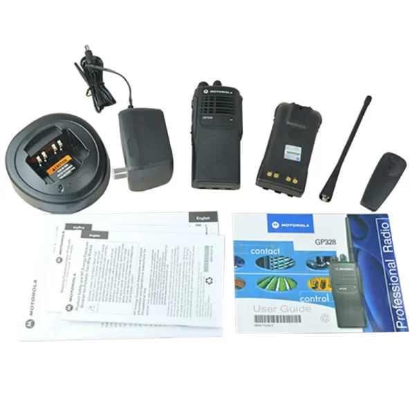 Motorola GP328 Explosion-Proof Walkie Talkie Outdoor Handheld High Power Dual Band 10 km Portable Transceiver Two Way Radio - Image 6