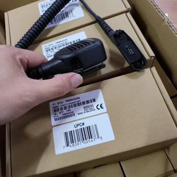 Motorola PMMN4024A Speaker Microphone for Xir P8668 P8660 DP4800 DP4801 XPR7550 XPR7580 DGP8550 DGP5550 CP7668 P8200 Walkie-Talkie - Image 4