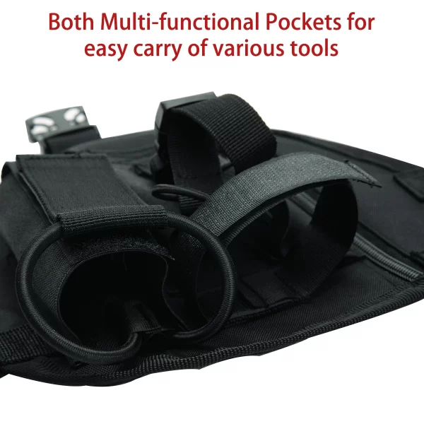 Radio Chest Bag Harness Holder Adjustable Pack Carry Case For Baofeng UV-5R UV-82 BF-888S UV-13 Pro Walkie Talkie - Image 5