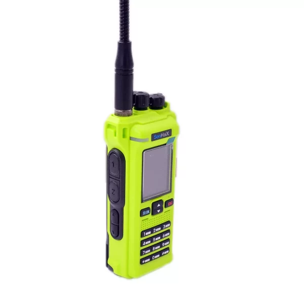 SenHaix GT12 Two Way Radio VHF UHF Large Screen Display TPU Waterproof Air-Band Receiver Bluetooth USB C Port HAM Interphone - Image 3