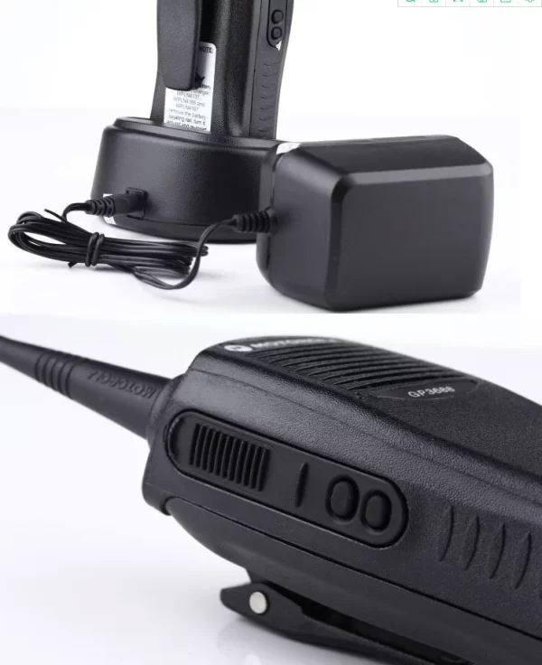 Motorola GP3688 Handheld Two Way Radio UHF VHF Walkie-Talkies - Image 5