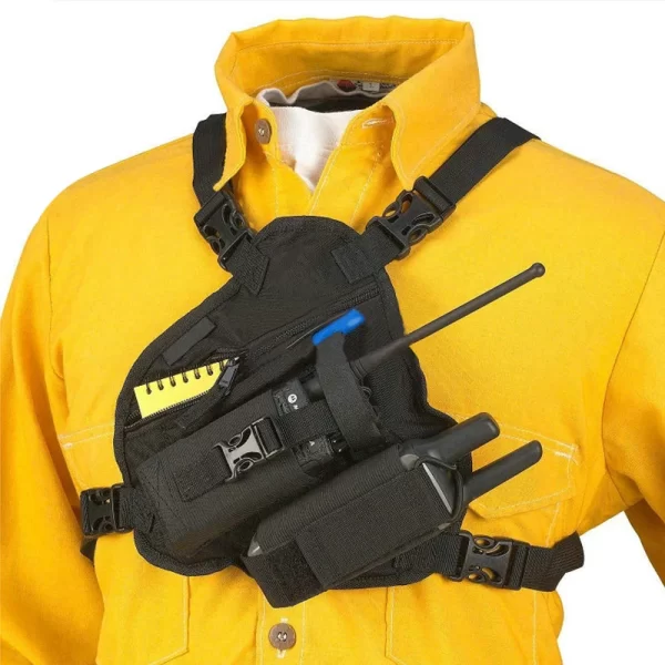Radio Chest Bag Harness Holder Adjustable Pack Carry Case For Baofeng UV-5R UV-82 BF-888S UV-13 Pro Walkie Talkie