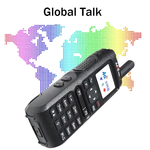Zello 4G Walkie Talkie Android Dual SIM 4G Network Phone Real PTT with GPS Global Talk Long Range Radio 100km - Image 3