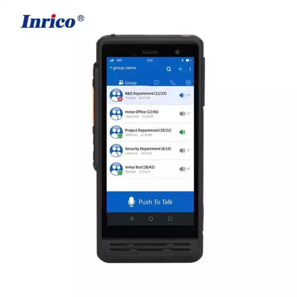 Inrico S300 Radio 5inch touch screen radio POC network walkie talkie support 2 SIM card and TC card radio with front rear camera - Image 3