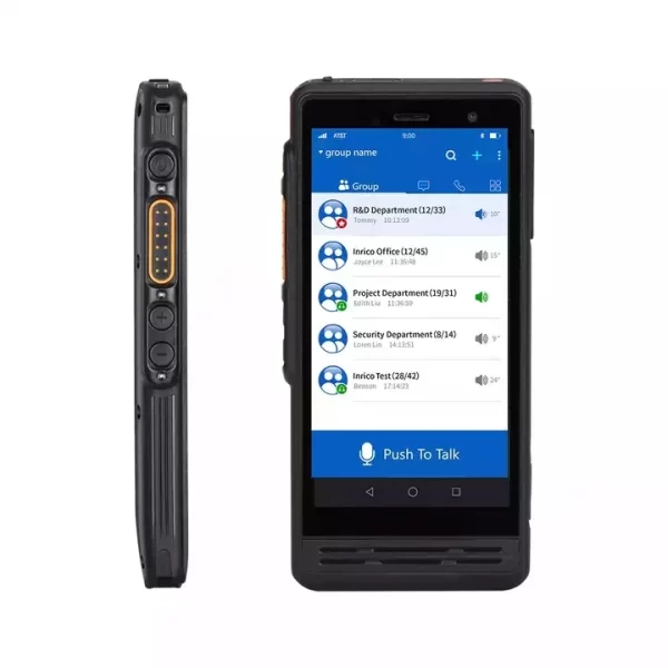 Inrico S300 Radio 5inch touch screen radio POC network walkie talkie support 2 SIM card and TC card radio with front rear camera - Image 5