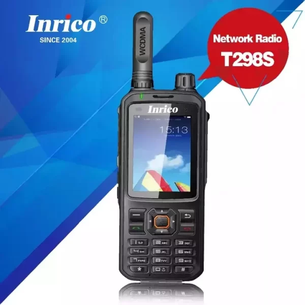Inrico T298 Network Walkie Talkie Public network Raido 3G wcdma GPS Trunking WCDM/GSM Two way radio