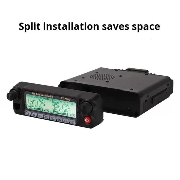 FT-7800 car mounted 50W high-power UV dual band dual band car radio intercom self driving tour outdoor FM car station - Image 3
