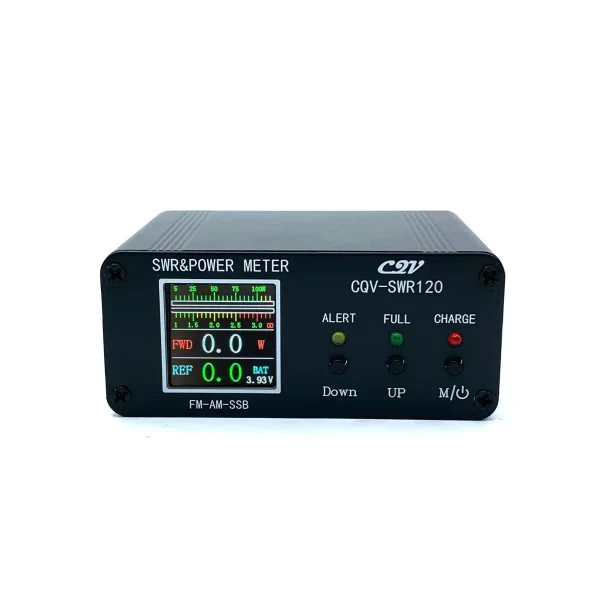 CQV-SWR120 120W 1.8-54Mhz Digital Power Standing Wave Meter High Standing Wave Alarm Function 240 * 240 Full Color HD Display - Image 2